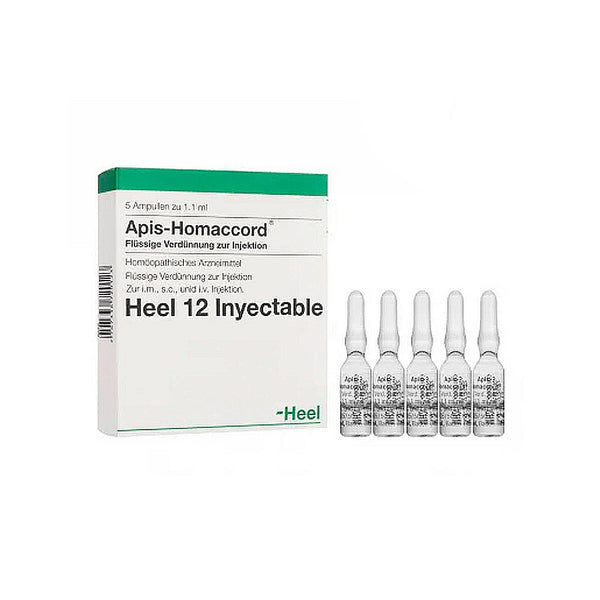 APIS HOMACCORD CAJA 5 Ampolla HEEL