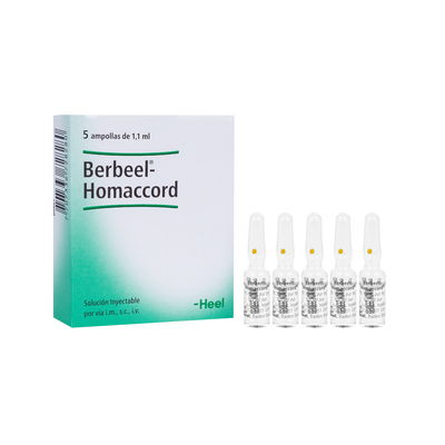 BERBEEL HOMACCORD CAJA 5 Ampolla HEEL