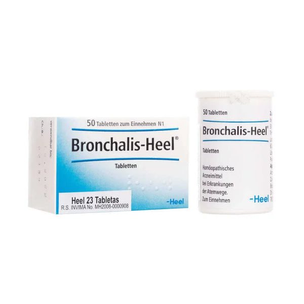 BRONCHALIS Frasco 50 Tabletas HEEL