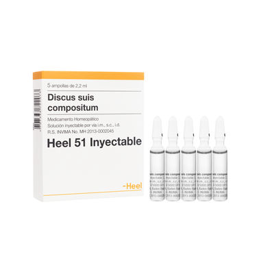 DISCUS SUIS COMPOSITUM CAJA 5 Ampolla HEEL