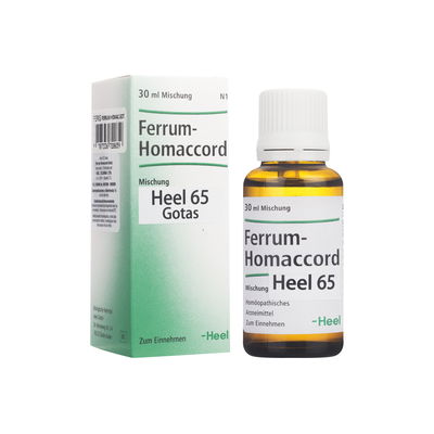 FERRUM HOMACCORD Frasco 30 Mililitro HEEL