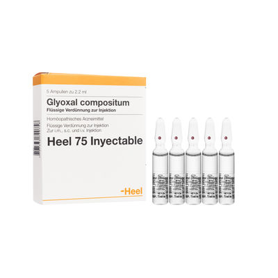 GLYOXAL COMPOSITUM CAJA 5 Ampolla  HEEL