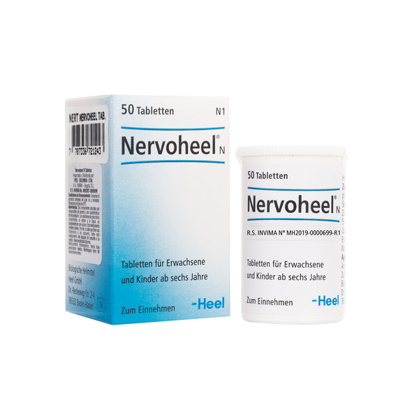 NERVO HEEL Frasco 50 Tableta  HEEL