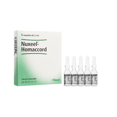 NUXEEL HOMACCORD CAJA 5 Ampolla  HEEL