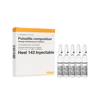 PULSATILLA COMPOSITUM CAJA 5 Ampolla  HEEL