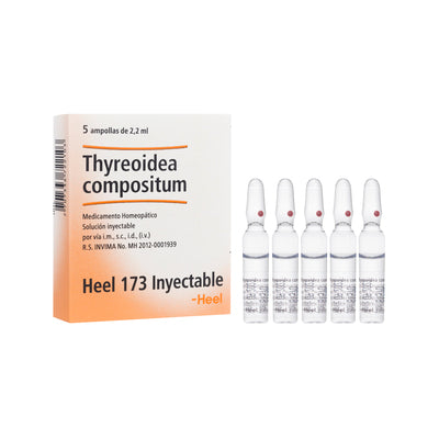 THYREOIDEA COMPOSITUM CAJA 5 Ampolla  HEEL