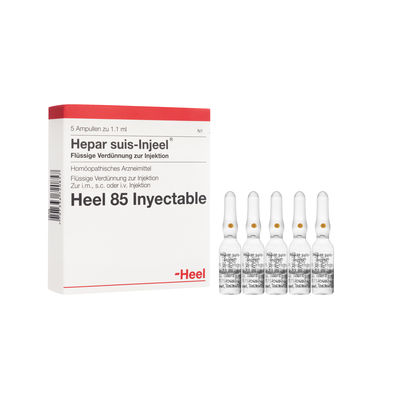 HEPAR SUIS INJEEL CAJA 5 Ampolla  HEEL