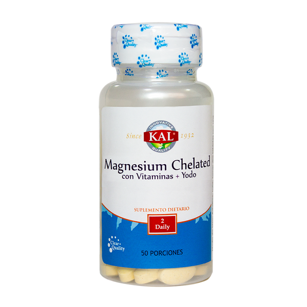MAGNESIUM CHELATED Frasco 100 Capsulas