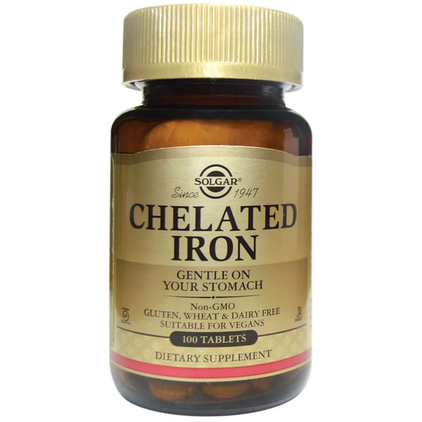 CHELATED IRON FRASCO 100 TABLETAS