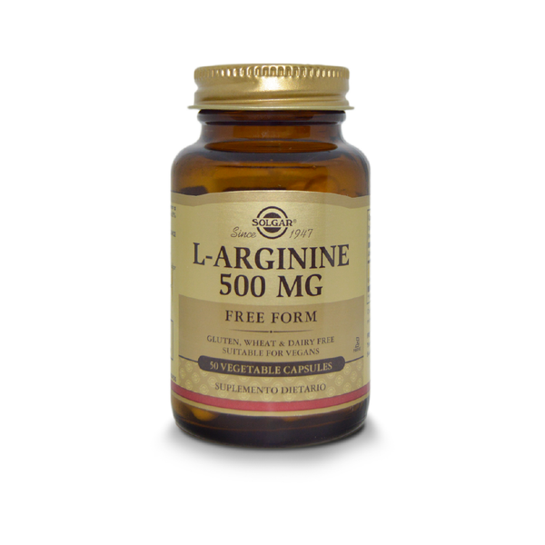 L-ARGININE 500 MILIGRAMOS FRASCO 100 CAPSULAS