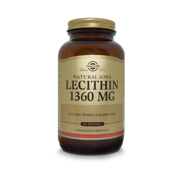 LECITHIN 1360 MILIGRAMOS FRASCO 100 SOFTGELS