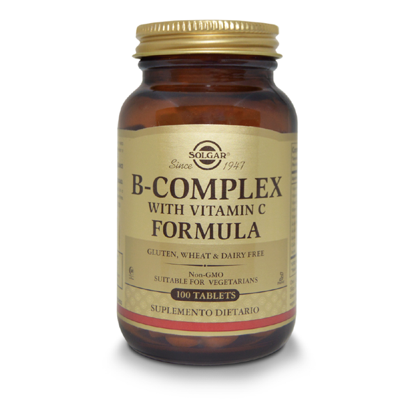 B-COMPLEX WITH VITAMIN C 100 TABLETAS