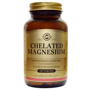 CHELATED MAGNESIUM 100 TABLETAS