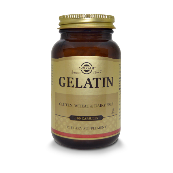 GELATIN (WITH CALCIUM) 100 CAPSULAS